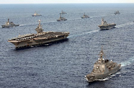 演習(xí)假設(shè)日本和亞洲地區(qū)發(fā)生軍事沖突的情況下，日美兩國(guó)海軍如何協(xié)同作戰(zhàn)。