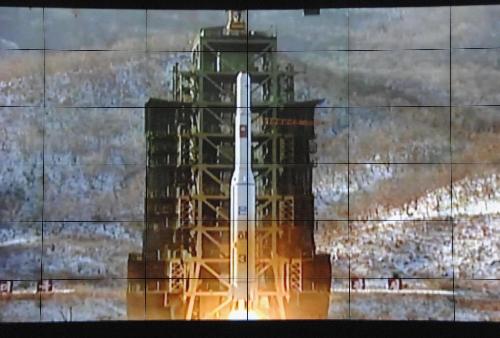 朝鮮發(fā)射“光明星3號(hào)”衛(wèi)星。