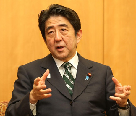 安倍稱訪美意義重大強調(diào)集體自衛(wèi)權必要性